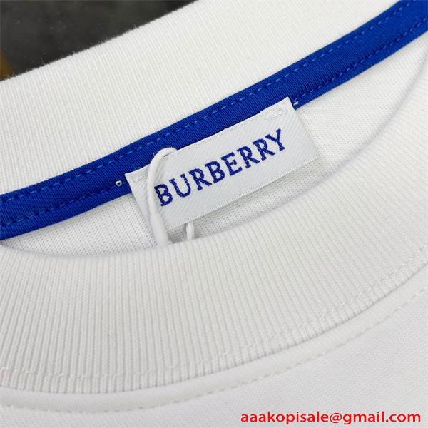 BURBERRY バーバリー コピー 2026新作 刺繍 トレーナー 当店イチオシ モード系