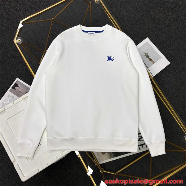 BURBERRY バーバリー コピー 2026新作 刺繍 トレーナー 当店イチオシ モード系