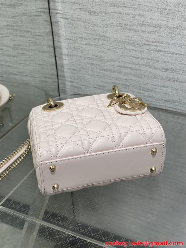 Classic Lady♥DIOR♥ディオールハンドバッグコピーショルダー付き2026人気ランキングピンク