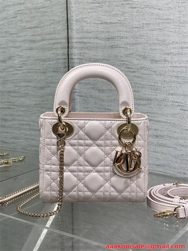 Classic Lady♥DIOR♥ディオールハンドバッグコピーショルダー付き2026人気ランキングピンク
