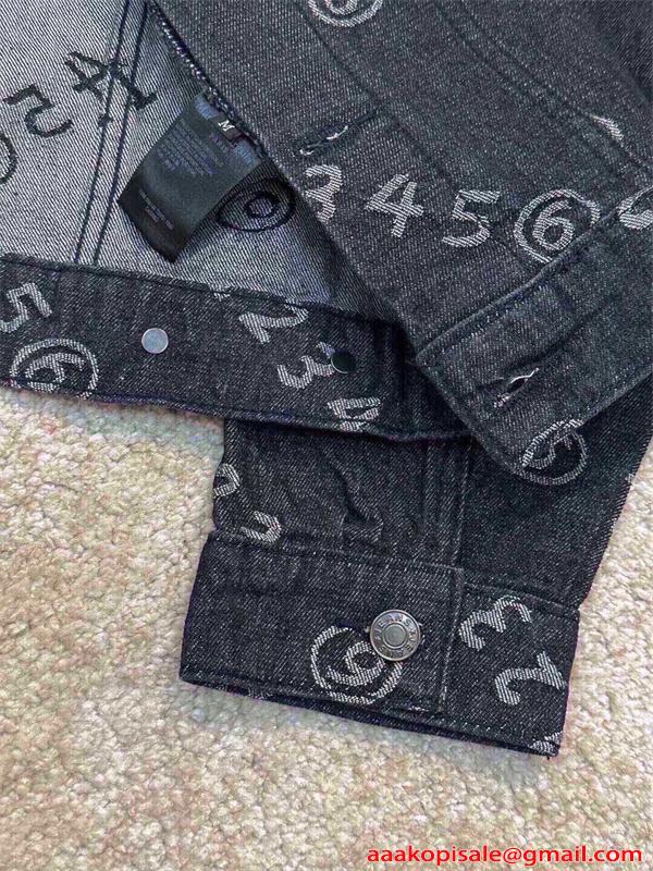 Maison Margiela メゾン マルジェラ コピー プリント デニム ヴィンテージ風 ストリート 2026新作