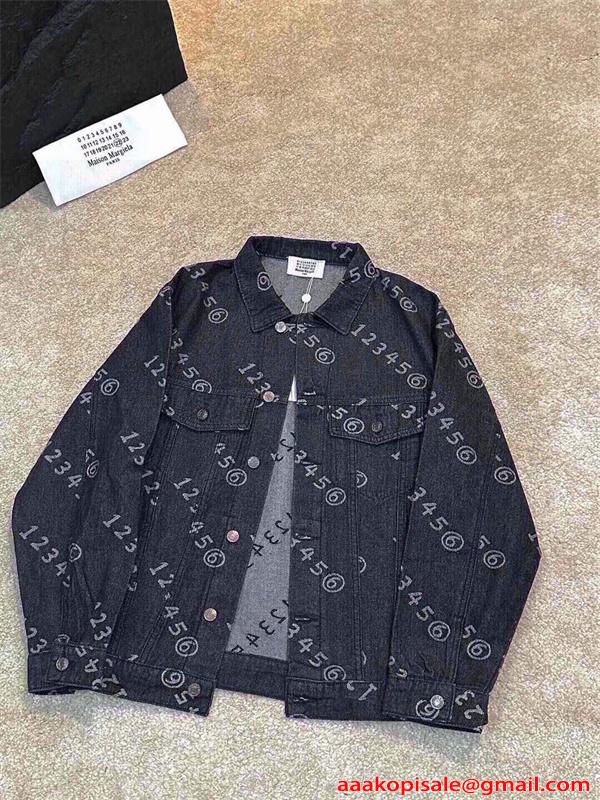 Maison Margiela メゾン マルジェラ コピー プリント デニム ヴィンテージ風 ストリート 2026新作