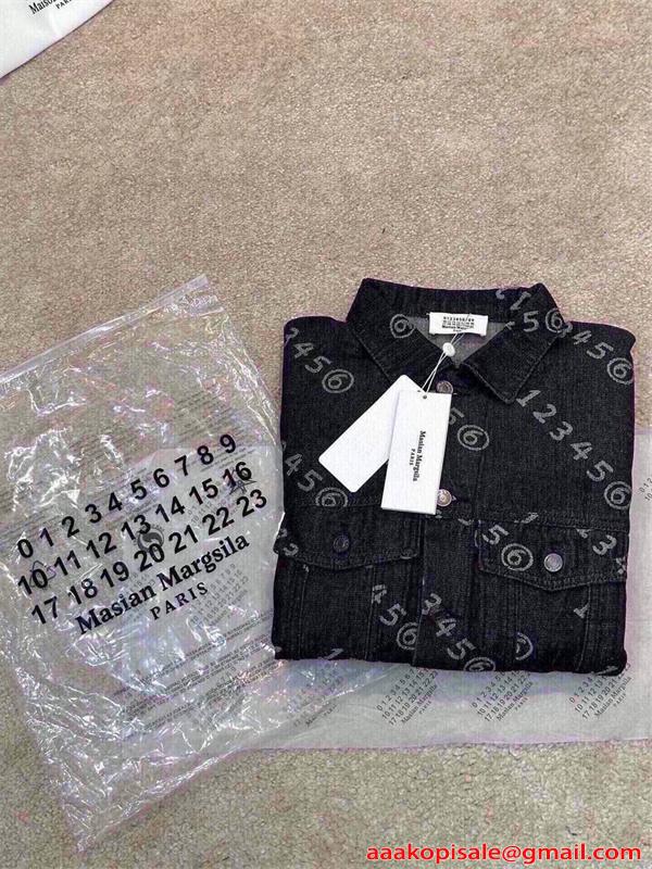 Maison Margiela メゾン マルジェラ コピー プリント デニム ヴィンテージ風 ストリート 2026新作