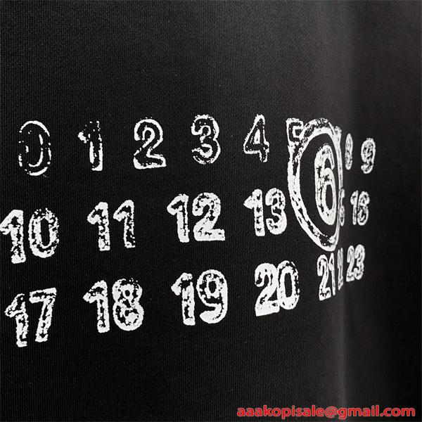 2026新作 プリント Maison Margiela メゾン マルジェラ コピー トレーナー 柔軟裏毛 モード系新作