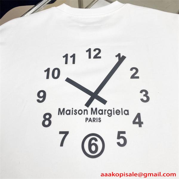 2026新作 刺繍 クルーネック 厚手生地  通年活躍 Maison Margiela メゾン マルジェラ コピー