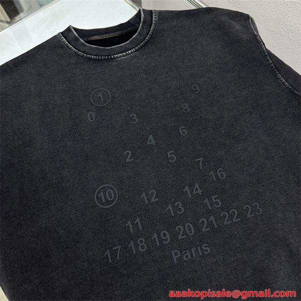 2026新作 刺繍 Maison Margiela メゾン マルジェラ コピー パーカー ゆったり設計 古着感 モード系