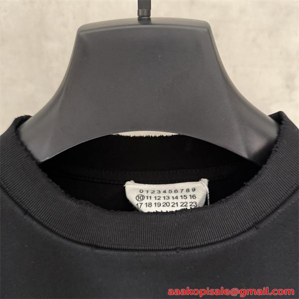 Maison Margiela メゾン マルジェラ コピー 上質素材 刺繍 長袖Tシャツ 軽量設計 シンプル 定番人気