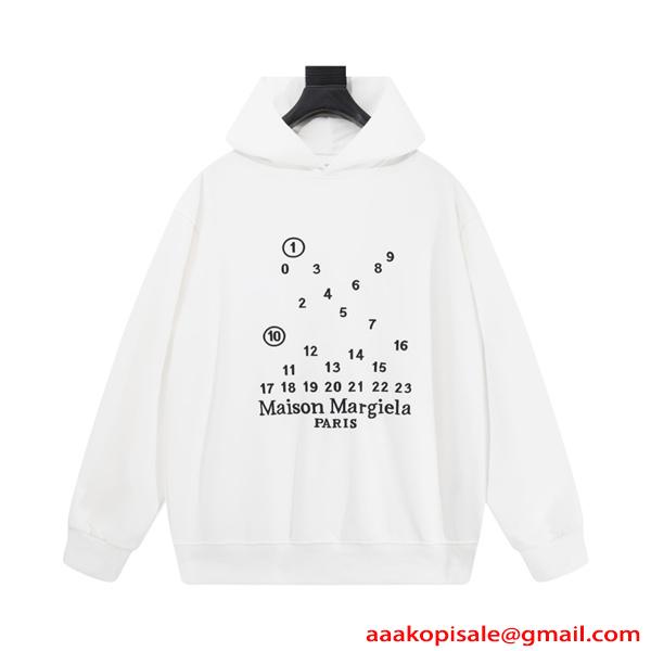 人気爆発 パーカー 厚手裏起毛 2026新作 プレミアム Maison Margiela メゾン マルジェラ コピー