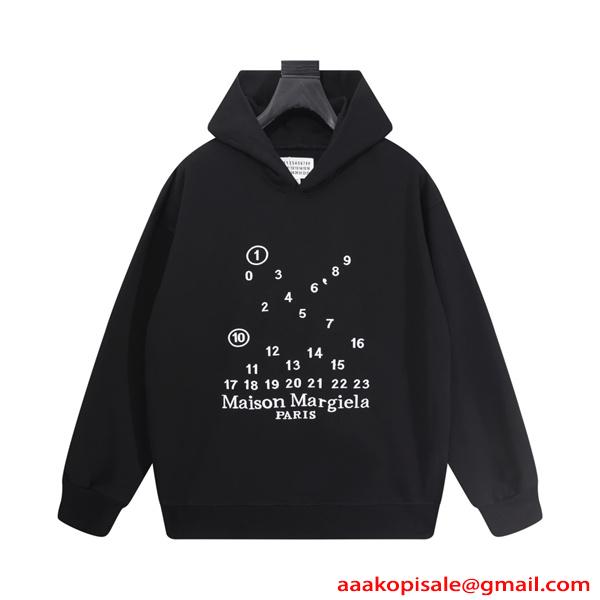 人気爆発 パーカー 厚手裏起毛 2026新作 プレミアム Maison Margiela メゾン マルジェラ コピー