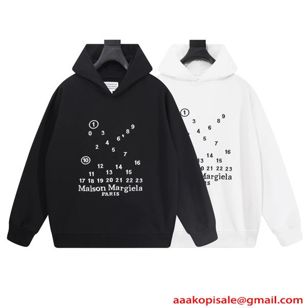 人気爆発 パーカー 厚手裏起毛 2026新作 プレミアム Maison Margiela メゾン マルジェラ コピー