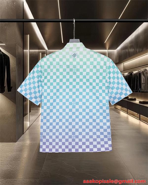 LOUIS VUITTON ルイヴィトン コピー 半袖シャツ 柔らか素材 快適フィット 上品カジュアル 春夏人気