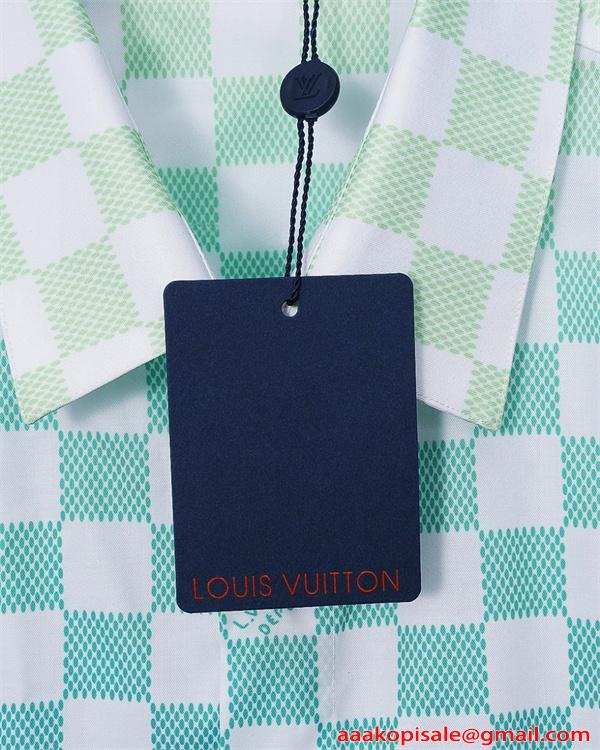 LOUIS VUITTON ルイヴィトン コピー 半袖シャツ 柔らか素材 快適フィット 上品カジュアル 春夏人気