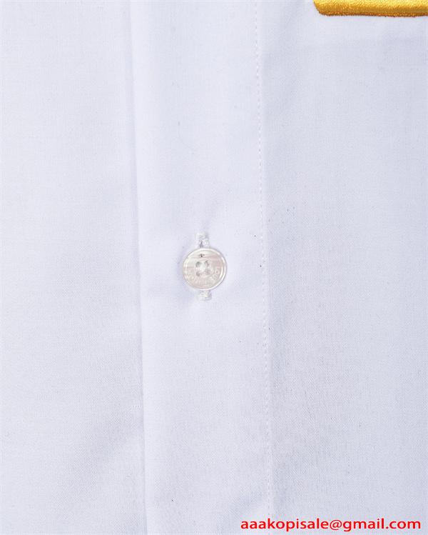 刺繍 長袖シャツ 上質生地 スマートライン 秋冬注目 LOUIS VUITTON ルイヴィトン スーパーコピー