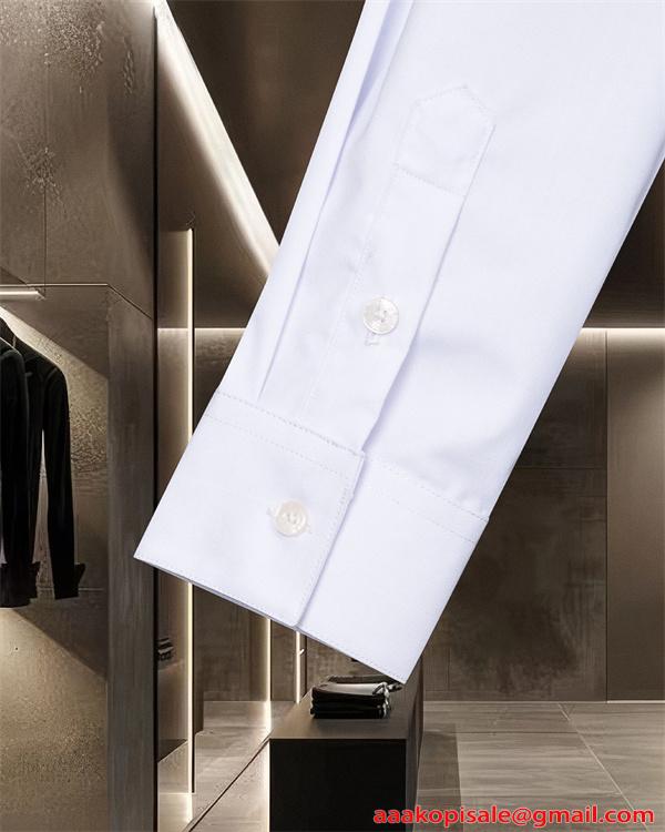 刺繍 長袖シャツ 上質生地 スマートライン 秋冬注目 LOUIS VUITTON ルイヴィトン スーパーコピー