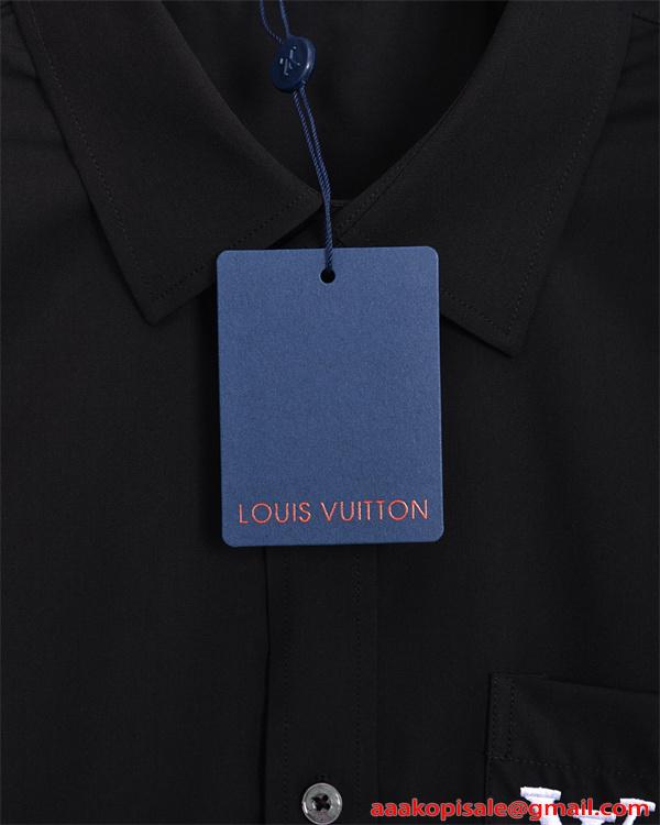 モード 長袖シャツ 高級感演出 シンプル 新作注目 LOUIS VUITTON ルイヴィトン スーパーコピー