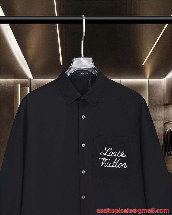 長袖シャツ 滑らか生地 スマート 上質モデル 2026新作 LOUIS VUITTON ルイヴィトン コピー