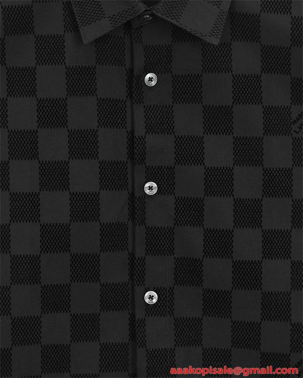 LOUIS VUITTON ルイヴィトン コピー 長袖シャツ 立体織り モダン雰囲気 存在感抜群 秋冬本命