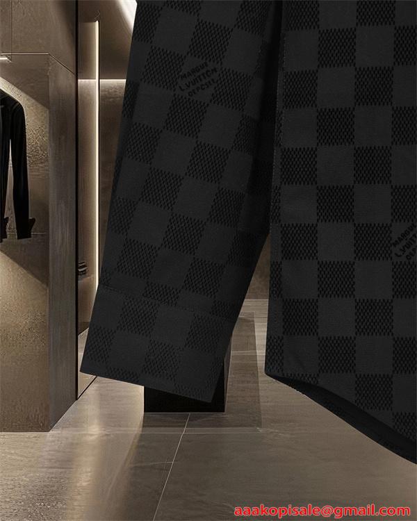 LOUIS VUITTON ルイヴィトン コピー 長袖シャツ 立体織り モダン雰囲気 存在感抜群 秋冬本命