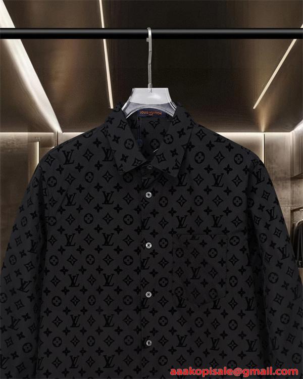 長袖シャツ 高級質感 都会派モード 2026新作 上質 LOUIS VUITTON ルイヴィトン コピー