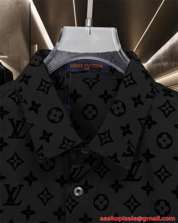 長袖シャツ 高級質感 都会派モード 2026新作 上質 LOUIS VUITTON ルイヴィトン コピー