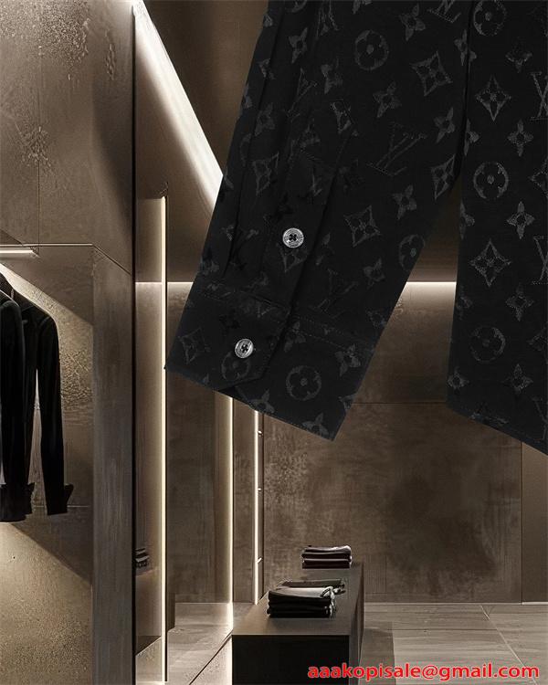 LOUIS VUITTON ルイヴィトン スーパーコピー 長袖シャツ 洗練シルエット 大人 限定感 2026新作