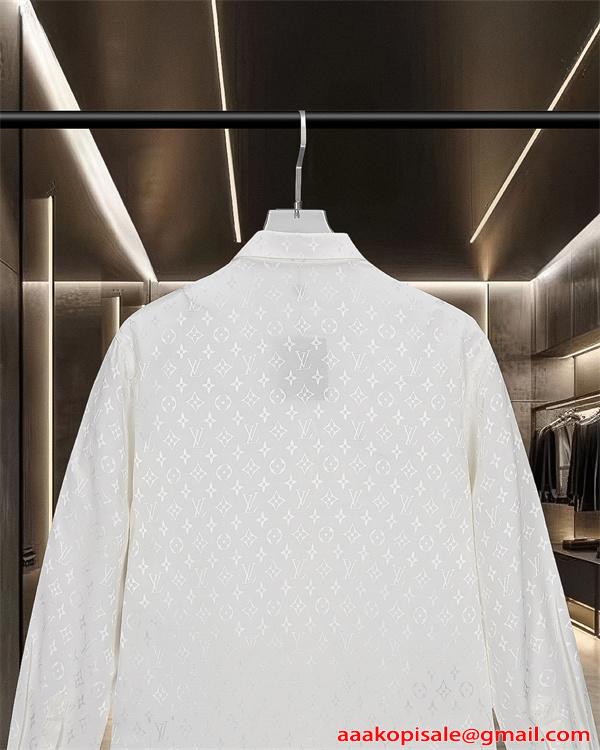 長袖シャツ LOUIS VUITTON ルイヴィトン スーパーコピー 上品光沢 クリーン印象 高見え 上質