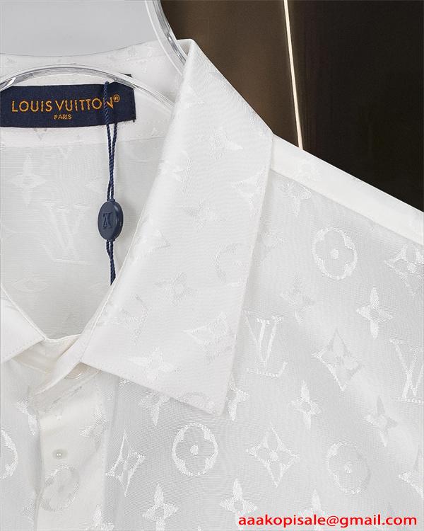 長袖シャツ LOUIS VUITTON ルイヴィトン スーパーコピー 上品光沢 クリーン印象 高見え 上質