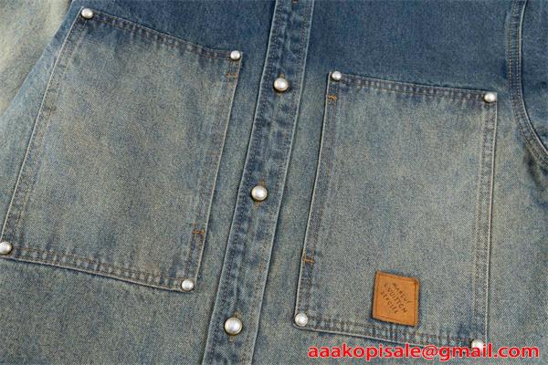 LOUIS VUITTON ルイヴィトン コピー デニムシャツ ポケット 存在感抜群 2026新作 プレミアム