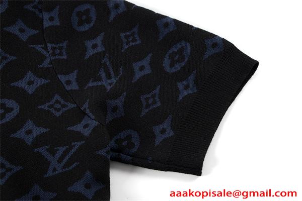 ポロ 半袖 入手困難 上質 カジュアル 今季トレンド LOUIS VUITTON ルイヴィトン スーパーコピー