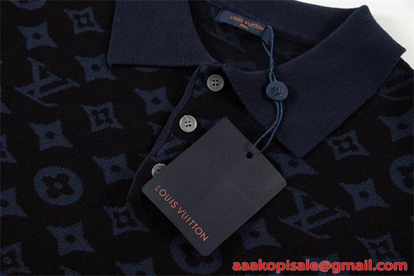 ポロ 半袖 入手困難 上質 カジュアル 今季トレンド LOUIS VUITTON ルイヴィトン スーパーコピー