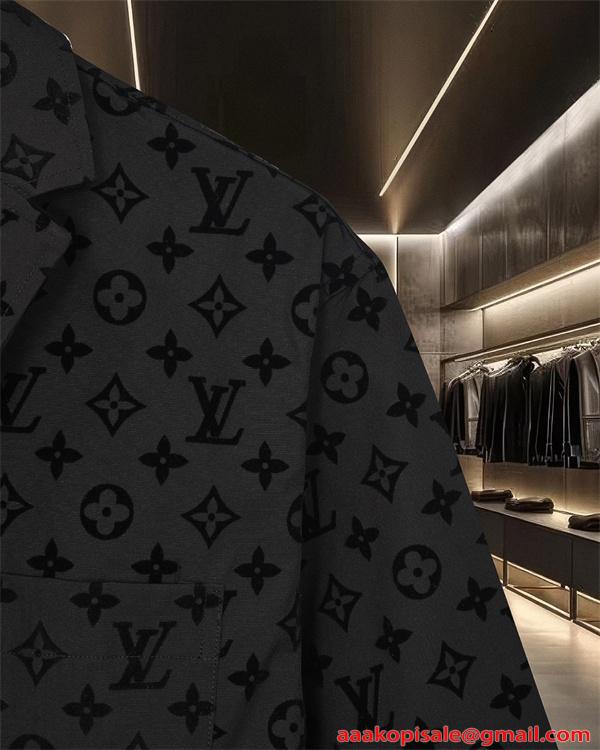 メンズ テーラードジャケット LOUIS VUITTON ルイヴィトン コピー 秋冬 カジュアル 総柄 高級感