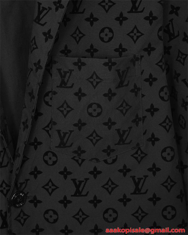 メンズ テーラードジャケット LOUIS VUITTON ルイヴィトン コピー 秋冬 カジュアル 総柄 高級感