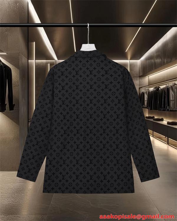 メンズ テーラードジャケット LOUIS VUITTON ルイヴィトン コピー 秋冬 カジュアル 総柄 高級感
