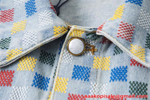 メンズ デニムジャケット 春秋 個性派 韓国風 大きいサイズ LOUIS VUITTON ルイヴィトン コピー