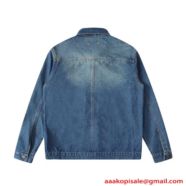 LOUIS VUITTON ルイヴィトン コピー メンズ デニムジャケット 春秋 ゆったり カジュアル 大きいサイズ