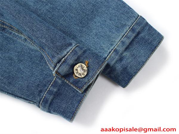 LOUIS VUITTON ルイヴィトン コピー メンズ デニムジャケット 春秋 ゆったり カジュアル 大きいサイズ