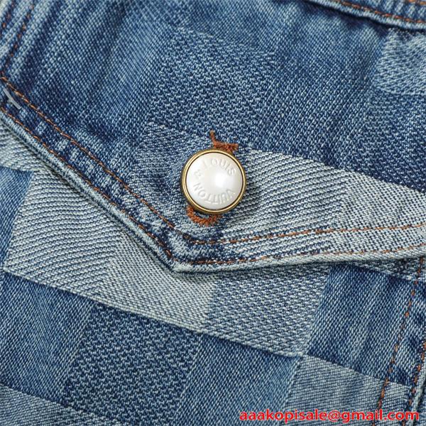 デニムジャケット LOUIS VUITTON ルイヴィトン コピー 春 韓国風 ストリート おしゃれ 人気