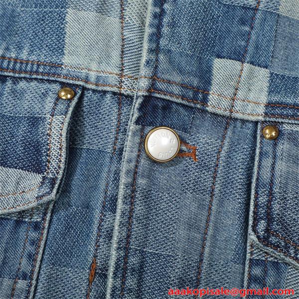 デニムジャケット LOUIS VUITTON ルイヴィトン コピー 春 韓国風 ストリート おしゃれ 人気