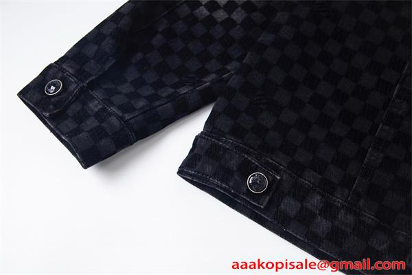 メンズ ジャケット 秋 春 モード系 細身 カジュアル 大人コーデ LOUIS VUITTON ルイヴィトン コピー