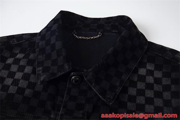 メンズ ジャケット 秋 春 モード系 細身 カジュアル 大人コーデ LOUIS VUITTON ルイヴィトン コピー