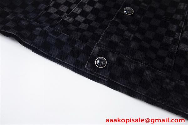 メンズ ジャケット 秋 春 モード系 細身 カジュアル 大人コーデ LOUIS VUITTON ルイヴィトン コピー