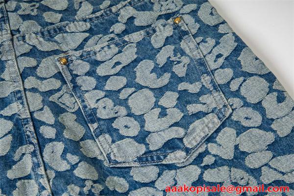 デニムパンツ ワイドパンツ 春夏秋 ジーンズ 人気 LOUIS VUITTON ルイヴィトン スーパーコピー