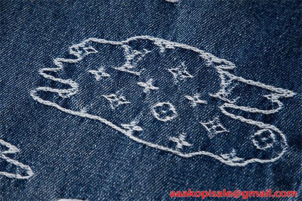 ジーンズ LOUIS VUITTON ルイヴィトン スーパーコピー デニムパンツ 春秋 カジュアルトレンド