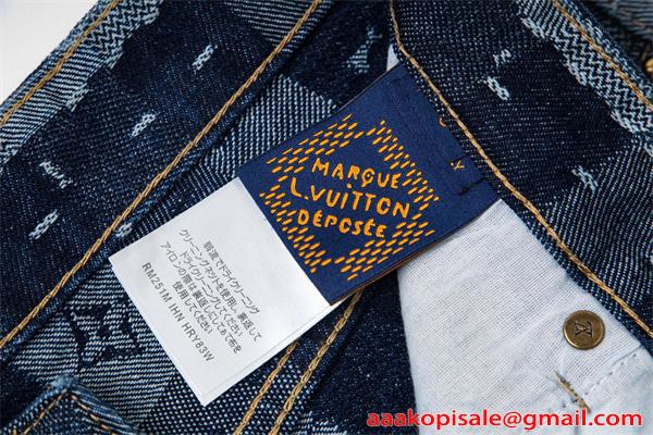 ワイドデニム 春秋 ロングパンツ ストリート 人気 売れ筋 LOUIS VUITTON ルイヴィトン コピー