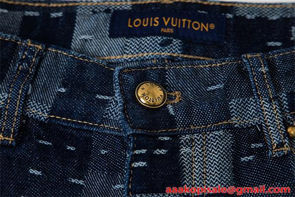 ワイドデニム 春秋 ロングパンツ ストリート 人気 売れ筋 LOUIS VUITTON ルイヴィトン コピー