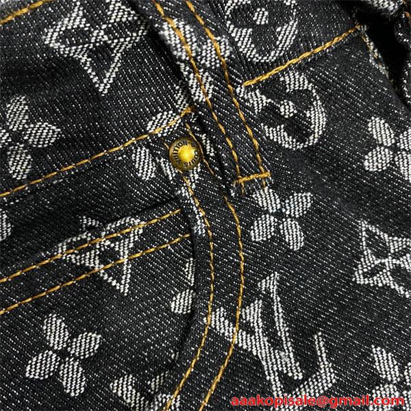 ジーンズ デニムパンツ LOUIS VUITTON ルイヴィトン コピー 春秋 ロングパンツ 韓国風 おしゃれ 人気