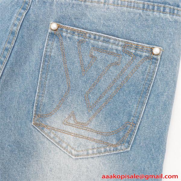 ジーンズ 春秋 ワイドデニム シンプル カジュアル 2026新作 LOUIS VUITTON ルイヴィトン コピー