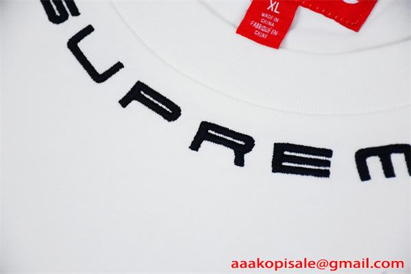 長袖Tシャツ 秋 春 無地 SUPREME シュプリーム コピー シンプル カジュアル 重ね着 人気 定番