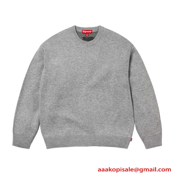 ニット セーター 春 SUPREME シュプリーム コピー ストリート カジュアル 防寒 人気