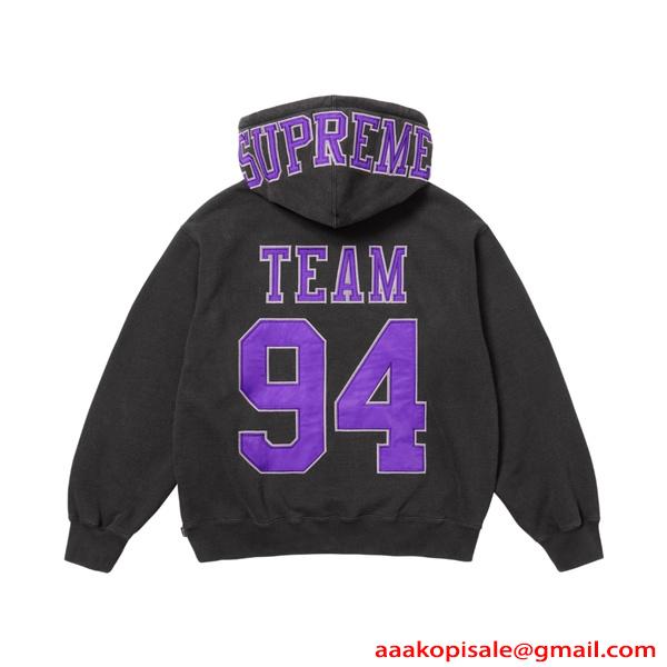 SUPREME シュプリーム コピー パーカー 2026新作 裏起毛 バックプリント ゆったり 大きいサイズ